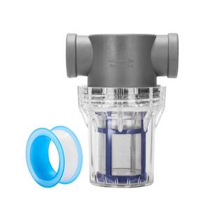 lot 6328 image: YMYP 34ftft Female NPT in-Line Strainer - Garden Hose Filter for High Pressure Washer, Sediment Filter with 100 Mesh Stainless Steel Screen (34ftft 100 Mesh)