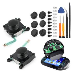 lot 6333 image: for PS Vita 2000 2001 Joystick Replacement for PSV 2000 PSV 2001 PCH-2000 Analog Stick Module Potentiometer ThumbStick Accessories Part with Screws