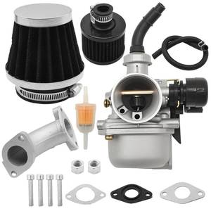 lot 6354 image: SYOWADA Carburetor Carb Air Filter Adapter Kit (Black), Replacement for Coleman Mini Bike CT100U CC100X 98cc Gasoline Engine Replacement for Massimo Mini Bike MB100i