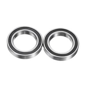 lot 6359 image: uxcell 2pcs 24377-2RS Deep Groove Ball Bearings 24x37x7mm Chrome Steel Bearing Double Rubber Shielded Precision Bearings, P5 (ABEC 5)