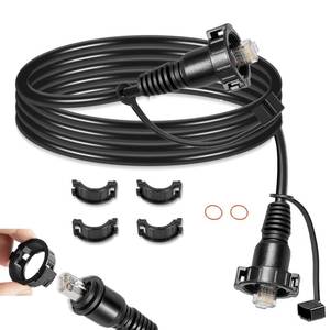 lot 10169 image: kilogorge 20ft Marine Network Cable for Garmin, RJ45 Male to Male ethernet Cable Compatible with GPSMAP, Fish Finder, Radar, GMR, GMS Network Cable,Replace for 010-10551-00