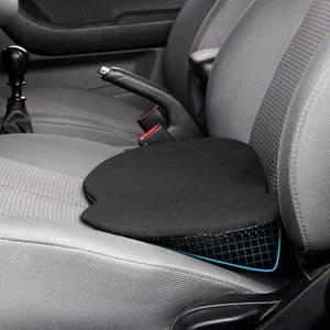 lot 13736 image: Livtribe Car Seat Cushion - Memory Foam Car Seat Pad - Sciatica and Lower Back Pain Relief - Car Seat Cushions for Driving - Road Trip Essentials for Drivers(Classic Black)