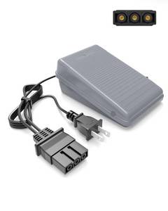 lot 14306 image: Replacement Brother Sewing Machine Foot Pedal and Power Cord Compatible with Brother jx2517 lx3817 ls2125 lx3125 1034d lx2500 xl5130 gx37 ls2400 xr3774 ls1520#j00360051