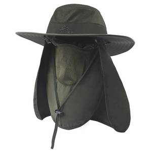 lot 14317 image: KOOLSOLY Fishing Hat,Sun Cap with UPF 50 Sun Protection and Neck Flap,for Man and Women