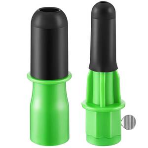 lot 14322 image: Dreyoo Broken Bulb Changer for High Ceilings, Light Changer for Changing Broken Incandescent and Candelabra Bulbs, Compatible with Standard Threaded Extension Pole, Pole Not Included(Green)