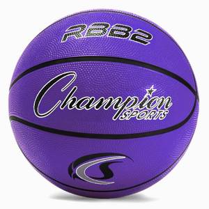 lot 14364 image: Champion Sports RBB2 Junior Rubber Basketball (27.5), Purple