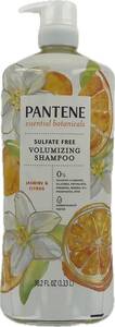 lot 20271 image: Pantene Essential Botanicals Jasmine and Citrus Shampoo, 38.2 Fluid Ounce