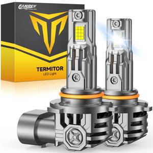 lot 20299 image: FAHREN Upgraded 9012Hir2 Light Bulbs, 90,000LM 1500percent Ultra-Bright, 11 Mini Size 9012 Halogen Replacement, 6500K Cool White, 80000HRS Lifespan, Quick Install No Adapter Needed, Pack of 2