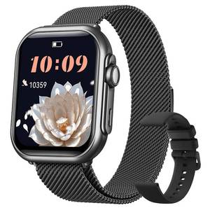 lot 20349 image: Smart Watches for Women Men, 1.83in HD Smart Watch for Android iPhone with CallsMessagesNotifications, SleepHeart RateSpO2Blood Pressure Monitor, 110 Sports Modes Fitness Watch, 1000mAh Battery