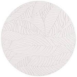 lot 1749 image: Circular cushion cover white approximately 31 in round