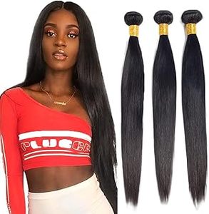 lot 4210 image: 12 Inch 1B Hair Extensions Bundle