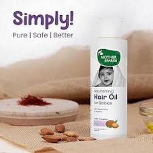 lot 10149 image: Mother Sparsh Nourishing Hair Oil for Babies