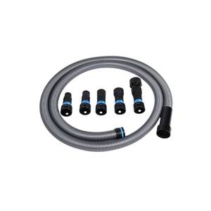 lot 1857 image: Cen-Tec Systems 94698 Quick Click 10 Ft. Hose for Home and Shop Vacuums with Expanded Multi-Brand Power Tool Adapter Set for Dust Collection