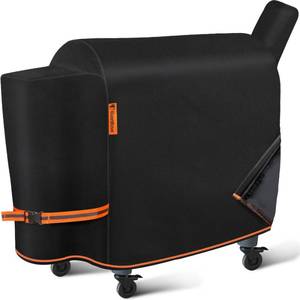 lot 1889 image: Upgraded 1000D Heavy Duty FabricGrill Cover for Traeger Pro 34780 Series, Waterproof Wood Pellet Smoker Cover, Tear & Fade Resistant with Buckle,Zipper, for Treager Pro 34780Texas 34, Z Grills700