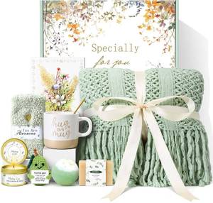 lot 1894 image: Birthday Gifts for Women Self Care Spa Gift Baskets for Women, Get Well Soon Gift Baskets Thinking of You Relaxation Stress Relief Care Package