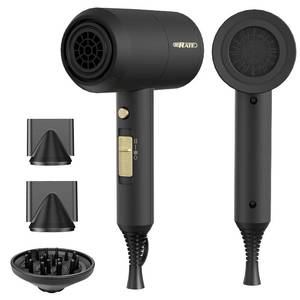 lot 1909 image: SHRATE Ionic Hair Dryer with Diffuser  Professional Blow Dryer for Curly, Frizzy & All Hair Types  Low Noise & Gentle for Sensitive Hair  Compact & Portable Design for Home, Travel, Women & Men