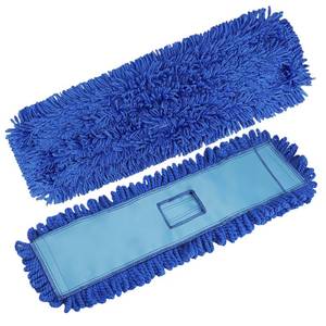 lot 2017 image: 2 Pack 36 inch Fiber Microfiber Dust Mop Head Replacements Pads, Large Commercial Mop Head Replacement for Industrial Dust Mop Head Floor Cleaning, Office, School, Restaurant, Hospital Reusable