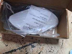 lot 4257 image: Car Front Bumper Tow Hook Cover Compatible with Sports Mercedes Benz C-Class W205 C300 C43AMG 2015 2016 2017 2018 Only Applicable to Sports Models Trailer Cover Cap A2058850724 Towing Eye Cap White