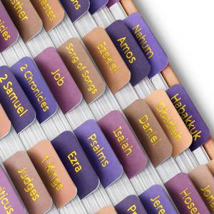 lot 2488 image: Mr. Pen- Bible Tabs, 75 Tabs, Lavender Fields, Gold Foil Lettering, Laminated Bible Tabs for Women and Men, Bible Tabs for Study Bible Index Tabs, Bible Book Tabs, Bible Labels Tabs