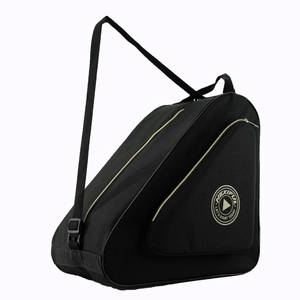 lot 4309 image: HEXIFUL Skate Bag for Ice, Inline, Roller & Quad Skates - Kids & Adults (BlackGold)