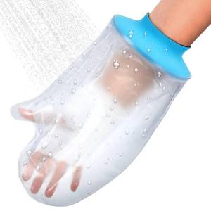 lot 6392 image: Asunby Waterproof Hand Cast Covers for Shower Adult Bath Watertight Wrist Wound Protector Resuable Bandage Sleeve Bags for Broken Hand, Wrist, Fingers, After Surgery Burns