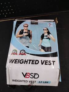 lot 5303 image: VBSD 12 LB Weighted Vest