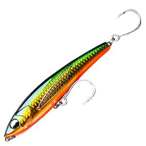 lot 10197 image: Saltwater Fishing Lures Laser Reflective Hard Bait with Sharp Single Hooks, Designed for Bass, Trout, Walleye, Pike & More Freshwater & Saltwater Fishing Lure (Gold)