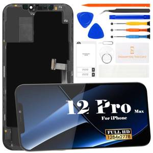 lot 10209 image: for iPhone 12 Pro Max Screen Replacement A2411 3D Touch LCD Screen Replacement A2342 LCD Display A2410 Touch Digitizer Assembly A2412 Repair Parts Kits