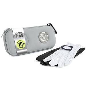 lot 10249 image: Stripebird - Golf Performance Gloves Holder Case (Cool Gray) - Protect and Keep Golf Gloves Dry - Moisture Free Storage Design - Includes Golf Bag Clip for Golfers