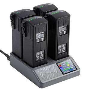 lot 10262 image: STARTRC Mavic 3 Series LCD Battery Charging Hub,Battery Charger 4 Batteries for DJI Mavic 3 Classic,Mavic 3 Cine,Mavic 3 Pro Drone Accessories