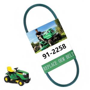 lot 10268 image: 91-2258 Drive Belt V-Belt 38x35 Fits forToro Reycler and Super Recycler Self-Propelled Lawn Mowers 20016, 20017, 20018 Replacement Toro Self Propelled Drive Belt