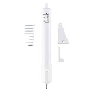 lot 10297 image: Wright Products Heavy Duty Pneumatic Screen & Storm Door Closer with EZ-Hold �� Adjustable Speed, Durable & Easy Install, for Out-Swinging Doors (Tranistional, White)