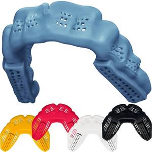 lot 12060 image: Bulletproof Braces Mouthguard �� World��s Thinnest & Strongest Sports Mouth Guard for Braces Basketball Football Lacrosse Wrestling Hockey Rugby BJJ MMA Boxing Mouthpiece �� Adult Youth & Kids