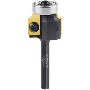 lot 12077 image: BINSTAK 18 Radius Insert Roundover Router Bit 14 Shank, Replaceable Carbide Insert Edge Forming Roundover Bit Bead Rounding Over Edging Bit
