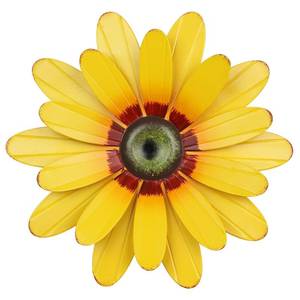 lot 12109 image: YEAHOME Sunflower Garden Decor, 11 Metal Flower Wall Decor, Yard Hanging Wall Art Decorations for Kitchen, Bathroom, Living Room, Spring Boho Art for Indoor Outdoor