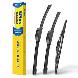 lot 13759 image: 5 PLUS Windshield Wipers Replacement For 2012-2016 Honda CRV Windshield Wipers, Original Equipment Automotive Replacement Windshield Wiper Blades 261613(3 Wipers)