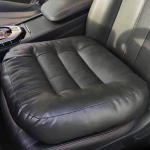 lot 13771 image: VOOCKI Booster Car Seat Cushion, Thick Leather Car Seat Cushion Pad for Adult to Raise Height, Portable Backless Car Seat Pillow with Handle for Trucks Driving, Suvs, Office Chairs, Wheelchairs