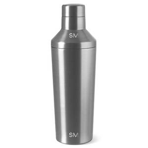 lot 14440 image: Simple Modern Cocktail Shaker Set with Jigger Lid  Stainless Steel Boston Shaker Insulated Martini Mixer for Mocktails  Gifts for Men Women Him Her  Classic Collection  20oz  Simple Stainless