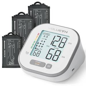 lot 14477 image: Pediatric Blood Pressure Cuff, Blood Pressure Machine for Home Use - 3 Size Cuffs, Small 4-8, Medium 6-10 and Large 7-17, Perfect for Family Health Monitoring