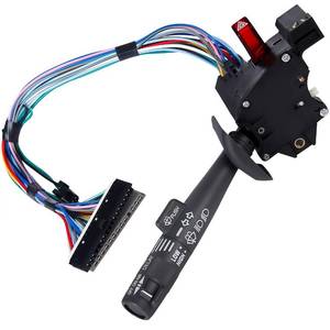 lot 17244 image: Multifunction Combination Turn Signal Switch for  1995-2002 Chevy Tahoe S10 GMC C1500 K1500 Suburban Yukon & More  Replaces# 2330814, 26100985, 26036312  Wiper, Hazard Switch, Cruise Control