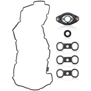 lot 20378 image: CARBBIA 11127552280 Engine Valve Cover Gasket Set 2007-2013 Compatible with 328i Compatible with 528i Compatible with X3 Compatible with X5 Compatible with Z4 2.03.0L 11127559699