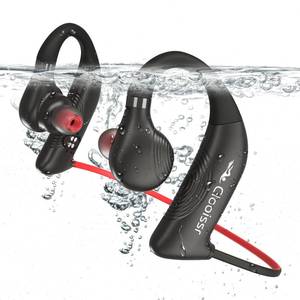 lot 20401 image: Clooissr S36 HiFi Waterproof Earbuds for Swimming, IPX8 TOP 32GB Swimming Headphones with Bluetooth & MP3 Playback, in-Ear Noise Cancellation Wireless Underwater Sports Headphones for Swimming (32GB)