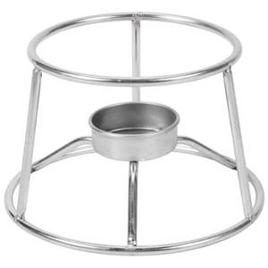 lot 20430 image: American Metalcraft CIFDR Stainless Steel Fondue Pot Stand, 5-Inch Diameter