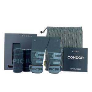 lot 20463 image: PICSIL Condor Grips, Magnesium Enhanced Grip, Premium Hand Grips Protection for Cross Training, Calisthenics and Fitness (Midnight, G)