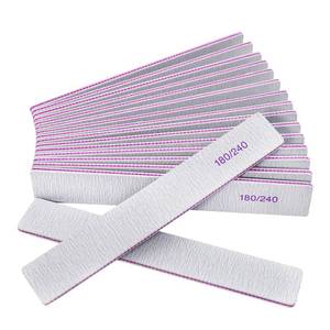 lot 20464 image: Nail Files (12 Packs), Professional 180240 Grit Double Sided Emery Boards for Natural Nails Fingernail Toenail File Kit, Heavy Duty Emory Nail Filer Set Limas para U�as Acr�licas Profesional
