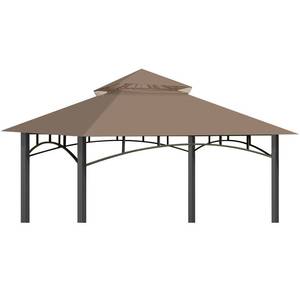 lot 1957 image: Replacement Canopy Top for Target Madaga Gazebo Model L-GZ136PST (Khaki)