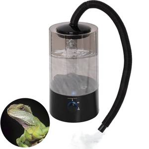 lot 1983 image: Hoqqf 4L Reptile Humidifier Fogger with Extended Hose - Adjustable and Quiet FoggerMister for Chameleon, Bearded Dragon, Amphibians - Large Capacity(Black)