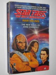 lot 2071 image: War Drums (Star Trek The Next Generation, No 23)