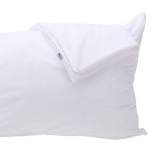 lot 2121 image: Kingnex 2 Pack Waterproof Feather Proof Toddler Pillow Protectors Drool Proof 13inx18in or 14inx19in or 12inx20in Pillow Cover for Baby Lumbar or Travel Size Pillow