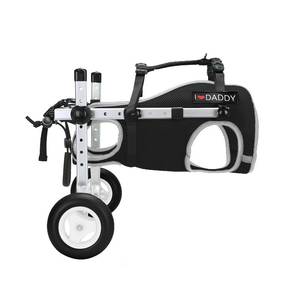 lot 3923 image: Dog Wheelchair for Back Legs,Adjustable Lightweight Aluminum Profile Pet Wheel Chair Has Added Hand-Carrying Assistance and Reflective Functions for Medium Dogs and Cats